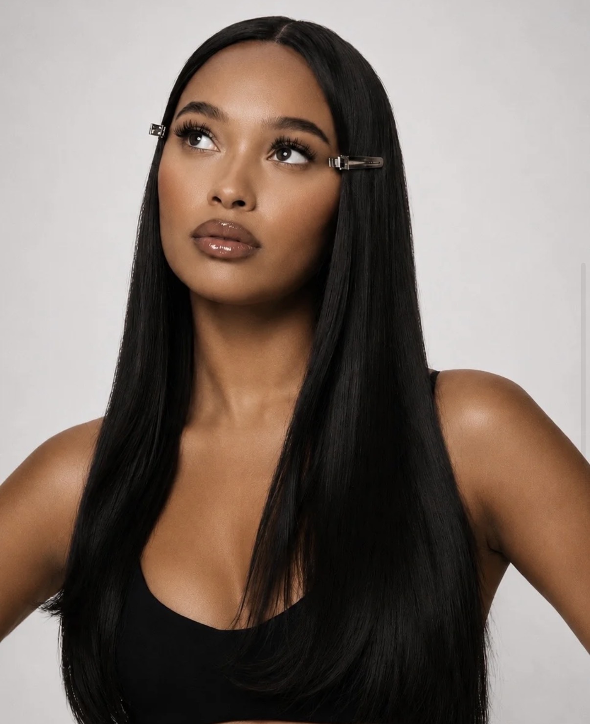 LIPPYOLOGY beauty portrait with high-shine lip gloss